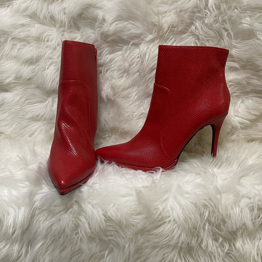 Red booties
